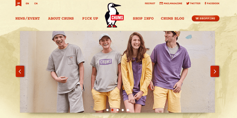 デイパック CHUMS Classic Day Pack 購入レビュー