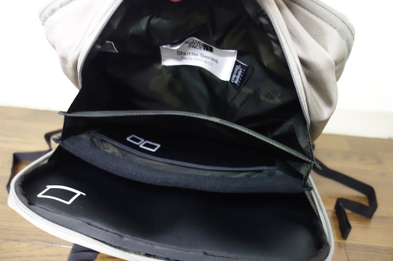 The North Face Shuttle Daypack Slim NM81603を触ってレビュー
